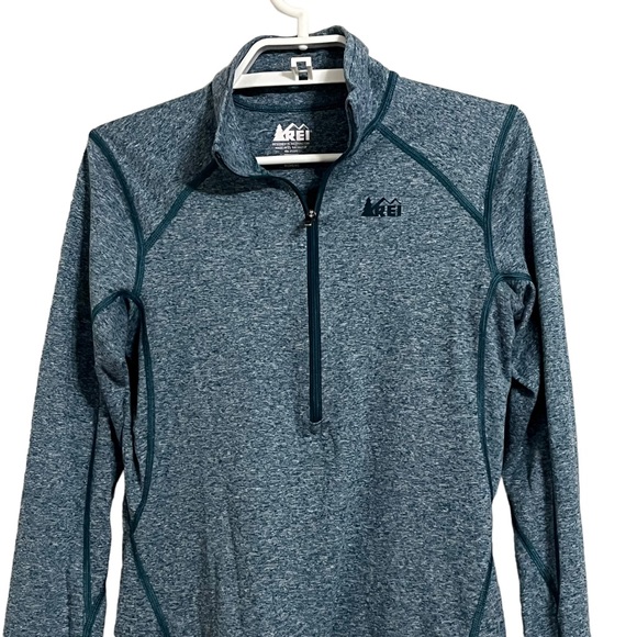 REI Lightweight Base Layer Half Zip Top - Picture 2 of 8